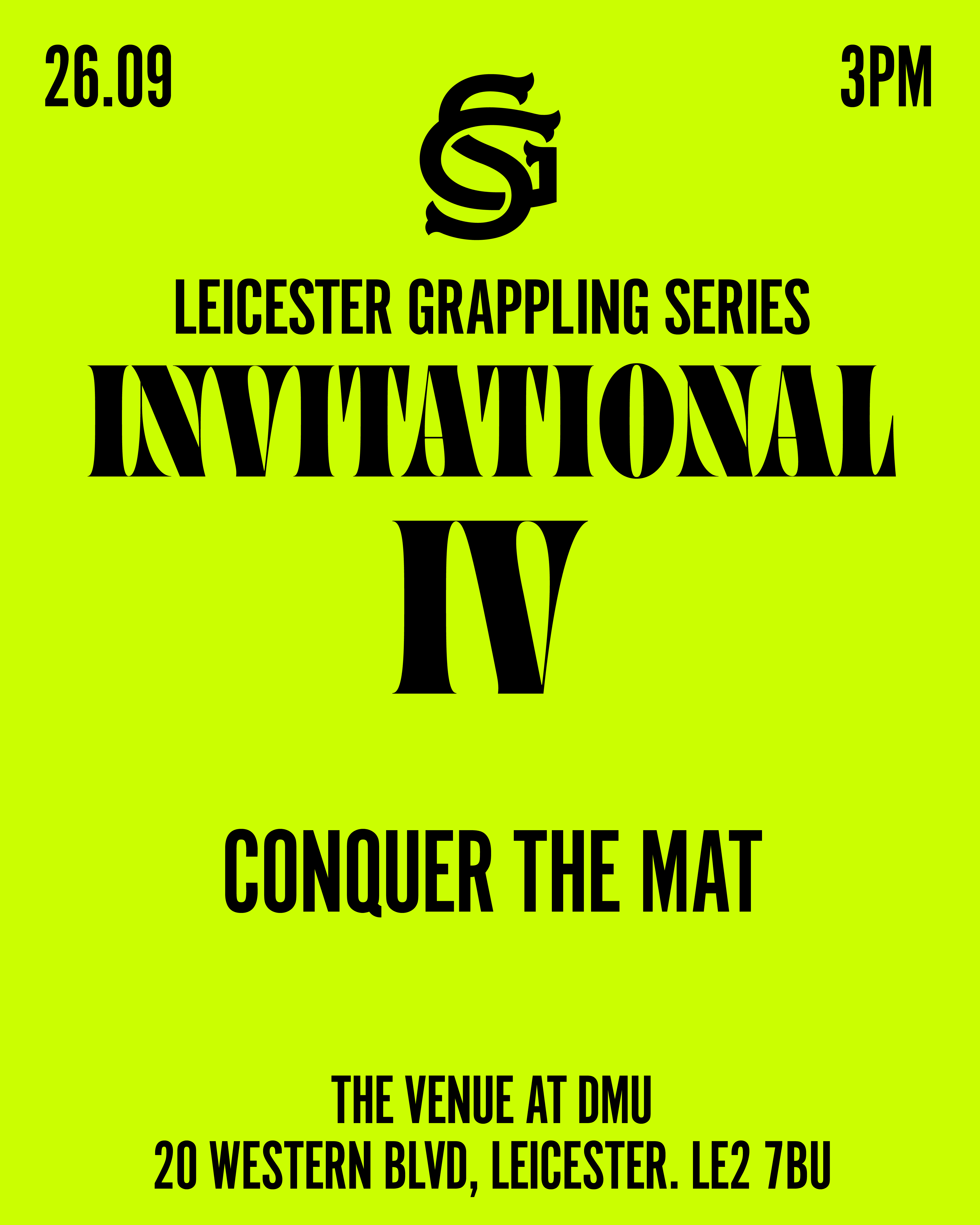 Leicester Grappling Series Invitational 4